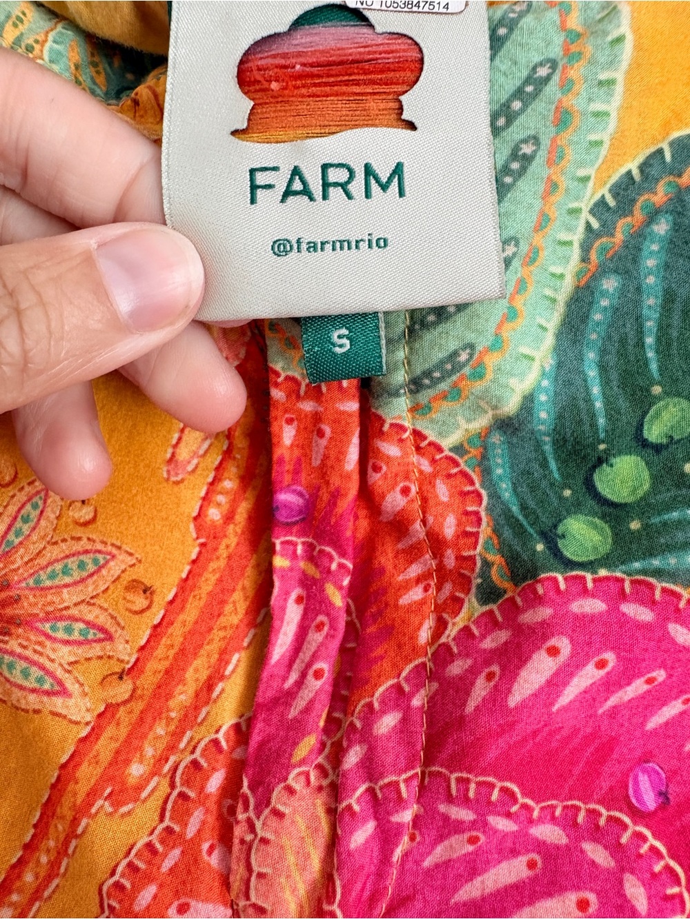 Anthropologie Farm Rio Macaw Tropical Bloom Pants View 2